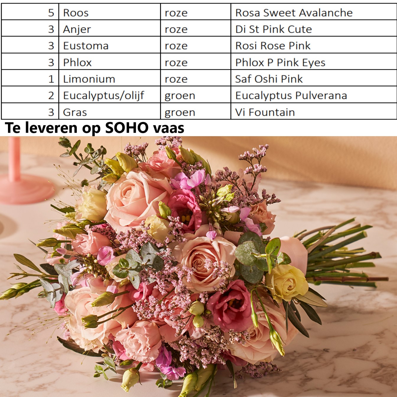 Bruidsboeket Romantisch